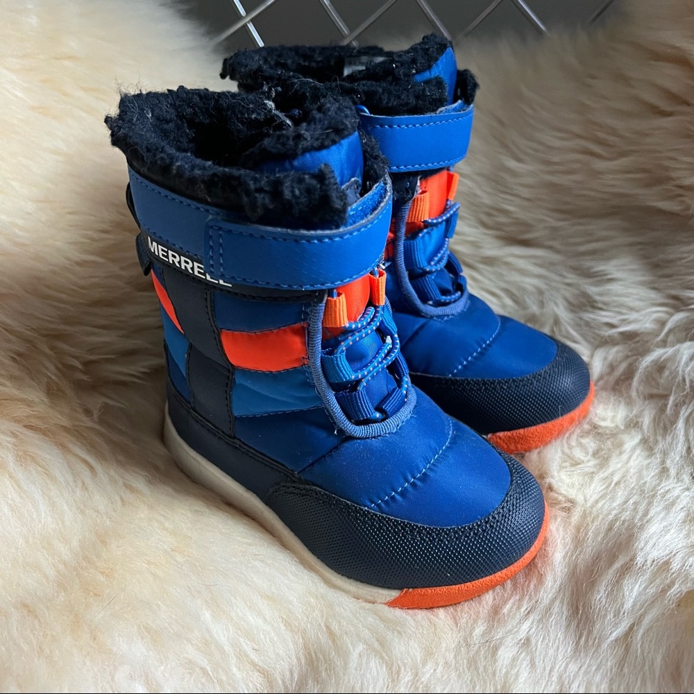 Merrell Alpine Puffer Waterproof Jr Boots 6M
